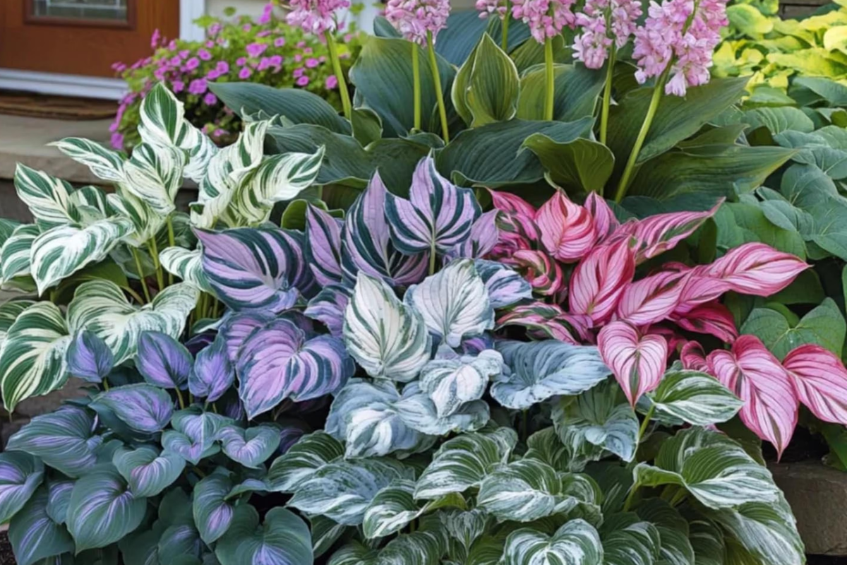 200 Seeds Perennial Hosta Flower for Outdoor Garden, Hosta spp., Shade Loving, Low Maintenance, Vibrant Foliage