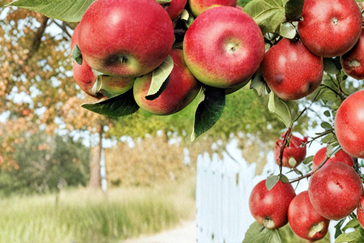 McIntosh Apple Tree 5 Gallon Live Plant - Malus domestica Fruit Tree for Backyard Orchard Garden