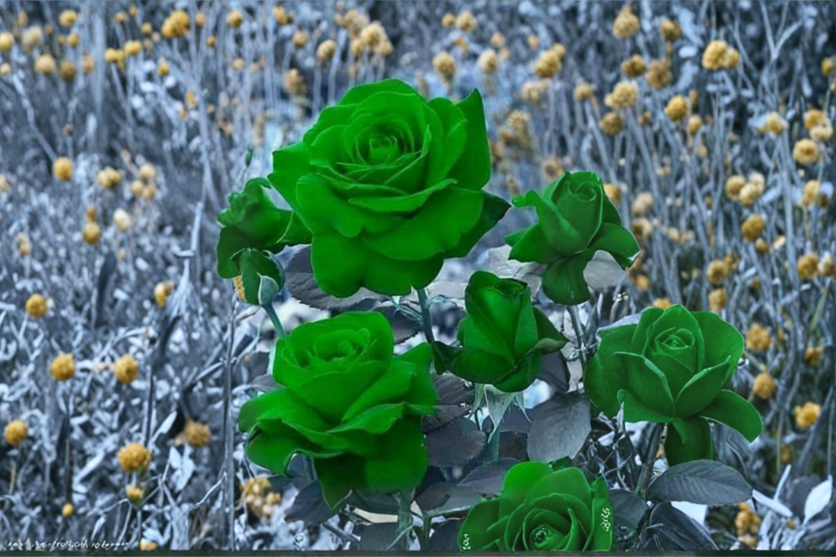 Green Rose Seeds - 20 Pack Light Fragrance Ornamental Flowering Plant - Rosa spp. for Outdoor Gardens and Landscaping