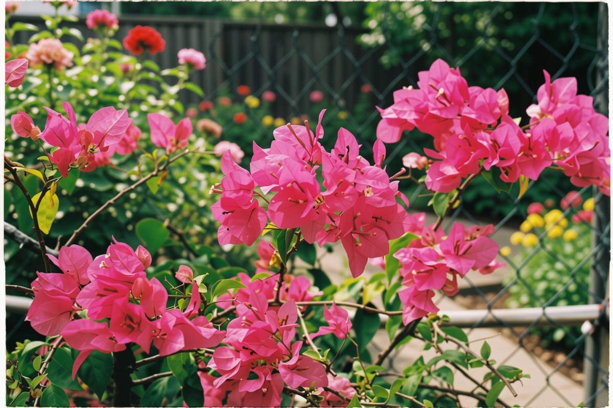 Afterglow Bougainvillea Starter Plant 3 Inch Pot - Tropical Flowering Vine - Bougainvillea Cultivar