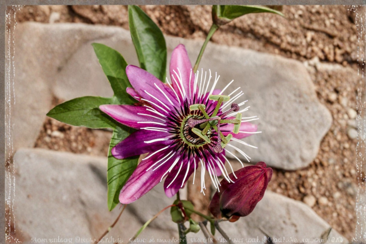 Pink Pop Passion Flower Live Plant - Ornamental Climbing Vine for Trellis - Passiflora hybrid 'Pink Pop' - Pink Blooms