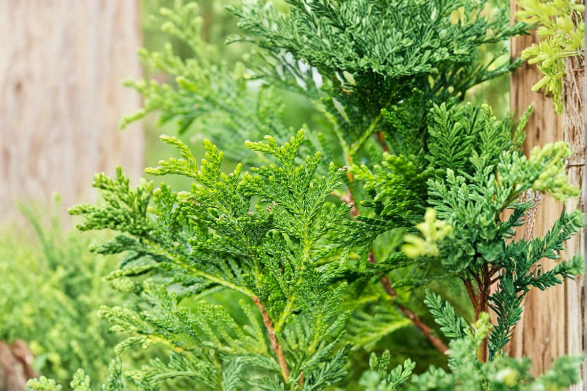 Thuja Green Giant Starter Plant - Live Evergreen Tree for Privacy Hedge - Thuja standishii × plicata - Ready to Grow