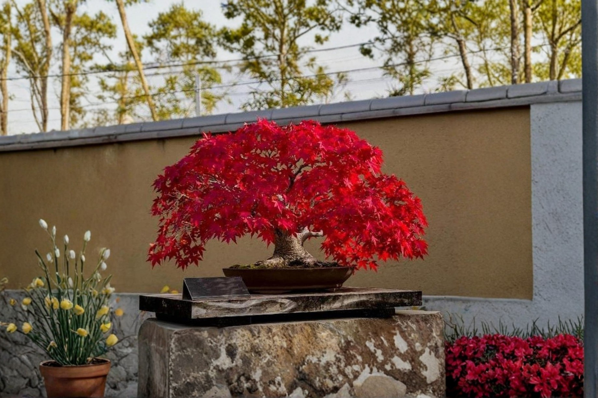 Bloodgood Japanese Red Maple Seeds - 10 Seeds for Bonsai & Garden - Acer palmatum ‘Bloodgood’ - Deep Red Ornamental Tree