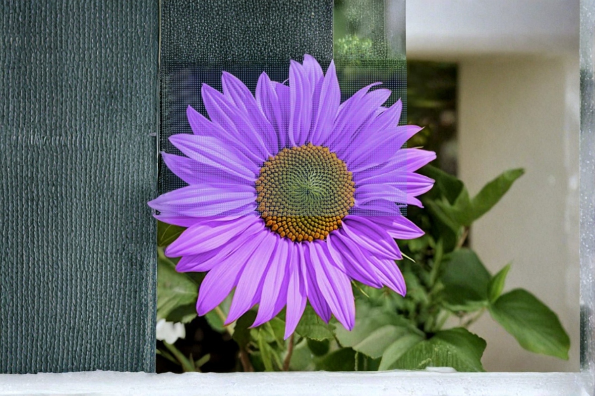 Purple Sunflower Seeds - 20 Rare Ornamental Flower Seeds - Helianthus annuus - Ideal for Outdoor Garden & Pollinator Gardens