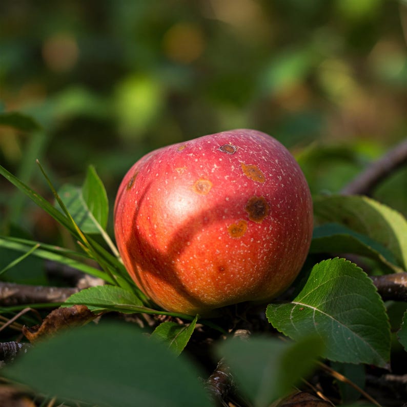 Experimental Apple Seedling Tree - 12-18 inches - Edible Crabapple - Malus 'Columbia' - Ideal for Grafting & Wildlife Attraction