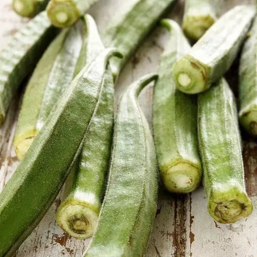 Clemson Spineless Okra Seeds - 150 Non-GMO Heirloom Seeds - Abelmoschus esculentus - Organic Vegetable Seeds for Home Garden