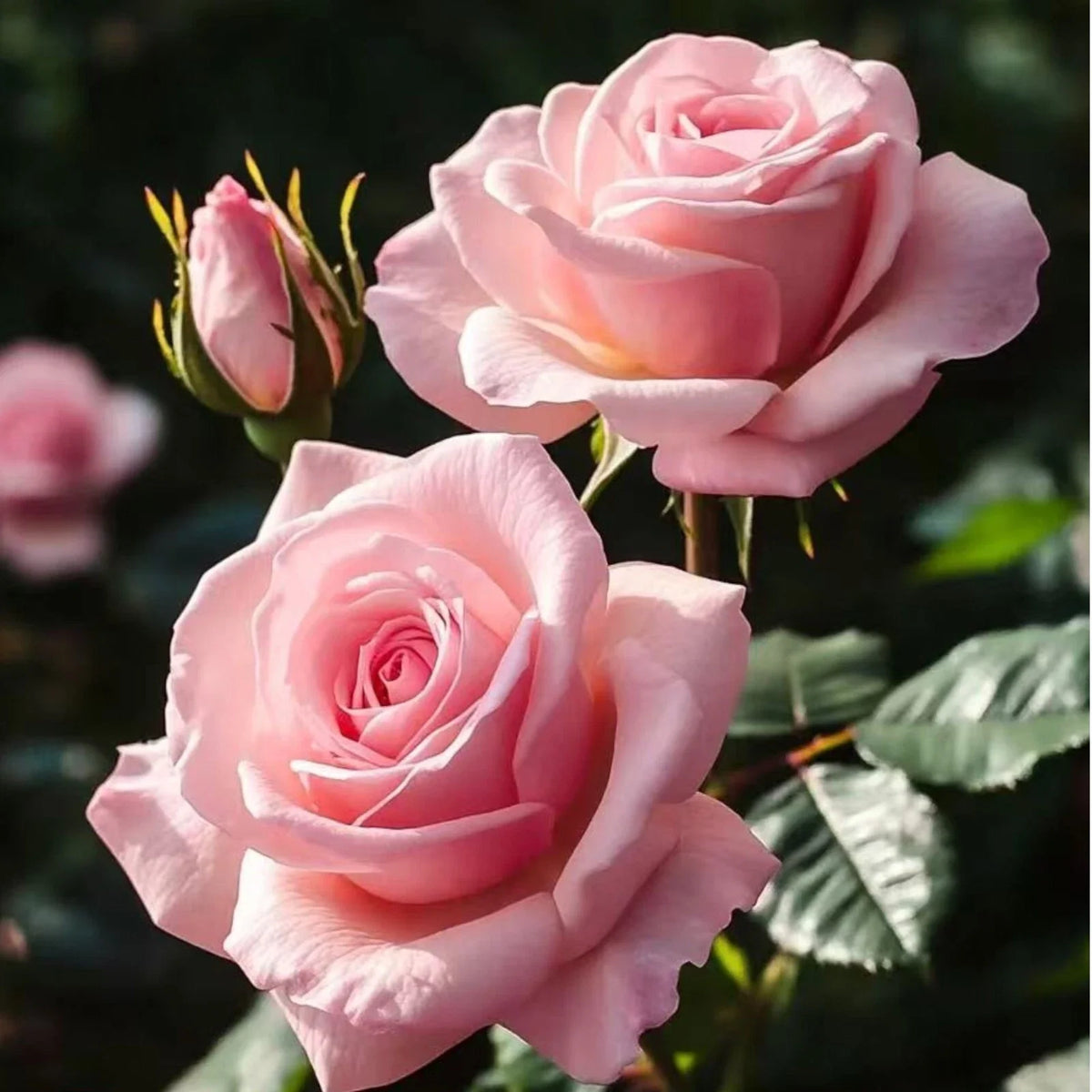 Light Pink Rose Seeds - 20 Non-GMO Heirloom Seeds for Home Gardens - Rosa spp. - Perfect for Borders and Containers