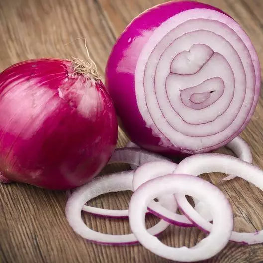 Red Creole Onion Seeds - 1000 Non-GMO Heirloom Seeds - Allium cepa - Sweet & Spicy Culinary Onions for Home Gardening