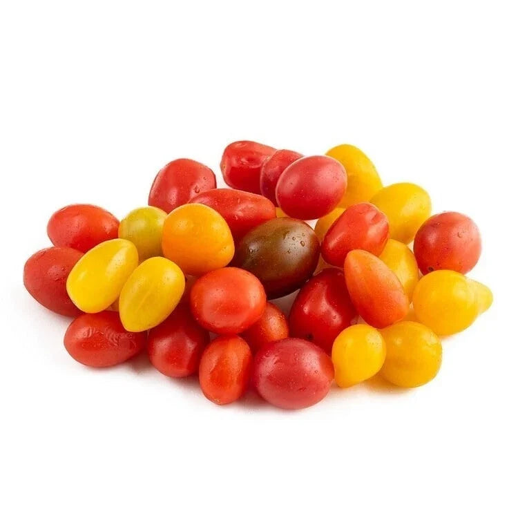 Organic Cherry Tomato Seeds - 100 Pack, Assorted Heirloom Varieties, Non-GMO, Solanum lycopersicum, USA Grown
