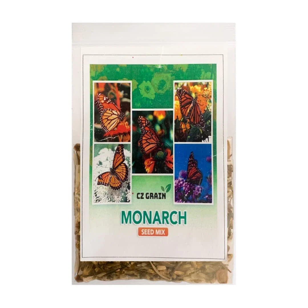 Monarch Butterfly Garden Kit - 28 Seed Packets - Milkweed & Wildflowers Mix - Asclepias spp. & Native Flora