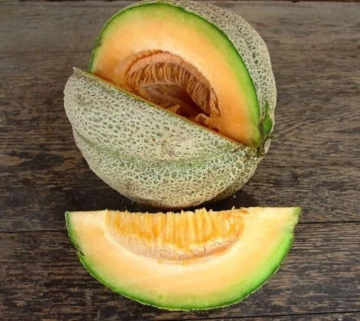Hearts of Gold Melon Seeds - 20 Premium Non-GMO Seeds - Cucumis melo - Sweet Juicy Melons for Home Gardening