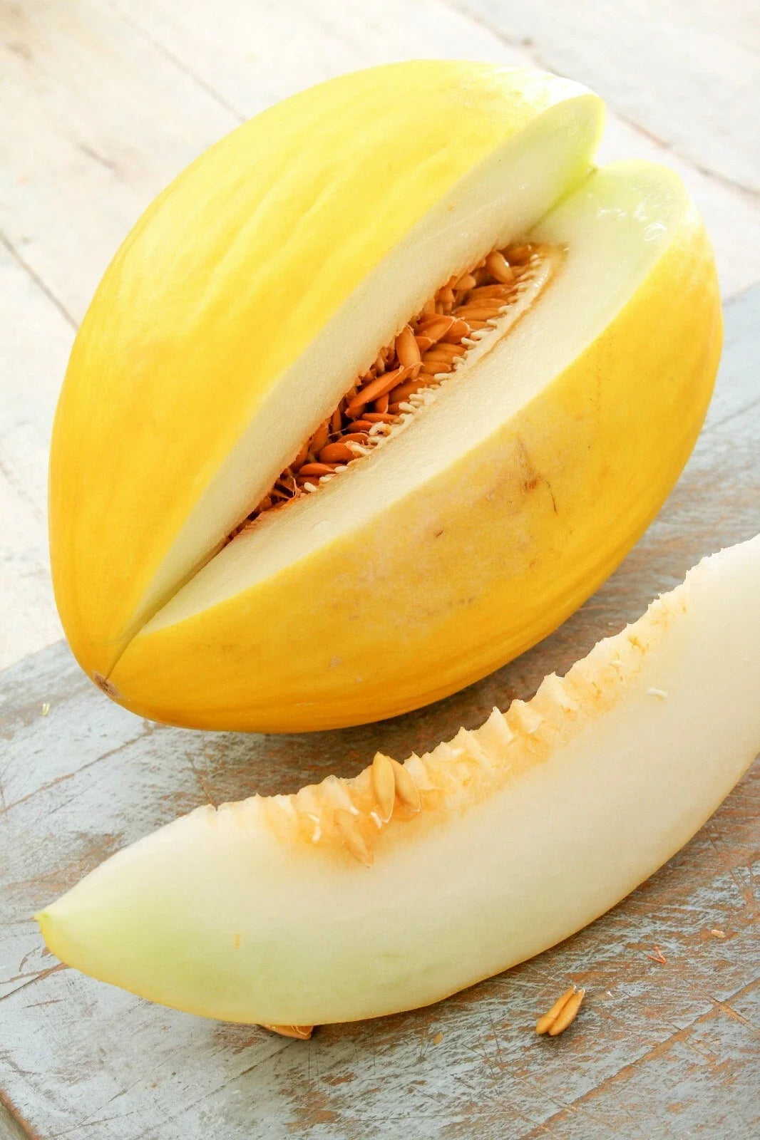 Crenshaw Sweet Melon Seeds - 40+ Heirloom Seeds - Cucumis melo - Juicy Flavor for Home Gardens - US Seller, Free Shipping