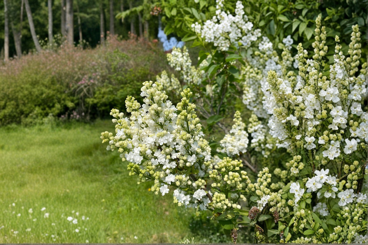 Fiala Remembrance Lilac Live Plant 1 Gallon Pot - Fragrant Purple Flowering Shrub - Syringa vulgaris - Spring Garden Plant