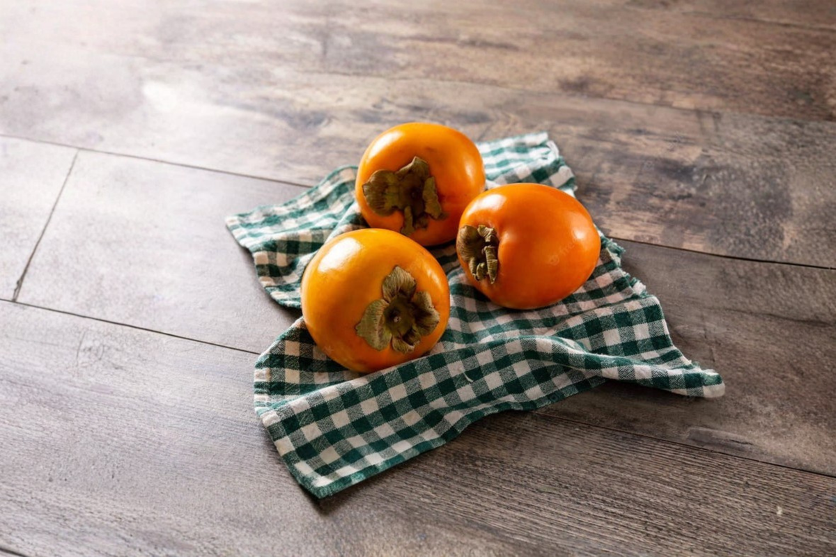 Persimmon Tree Live Plant - 3 Year Old Fruiting Age - Diospyros spp. - Established Edible Fruit Tree for Backyard Orchard