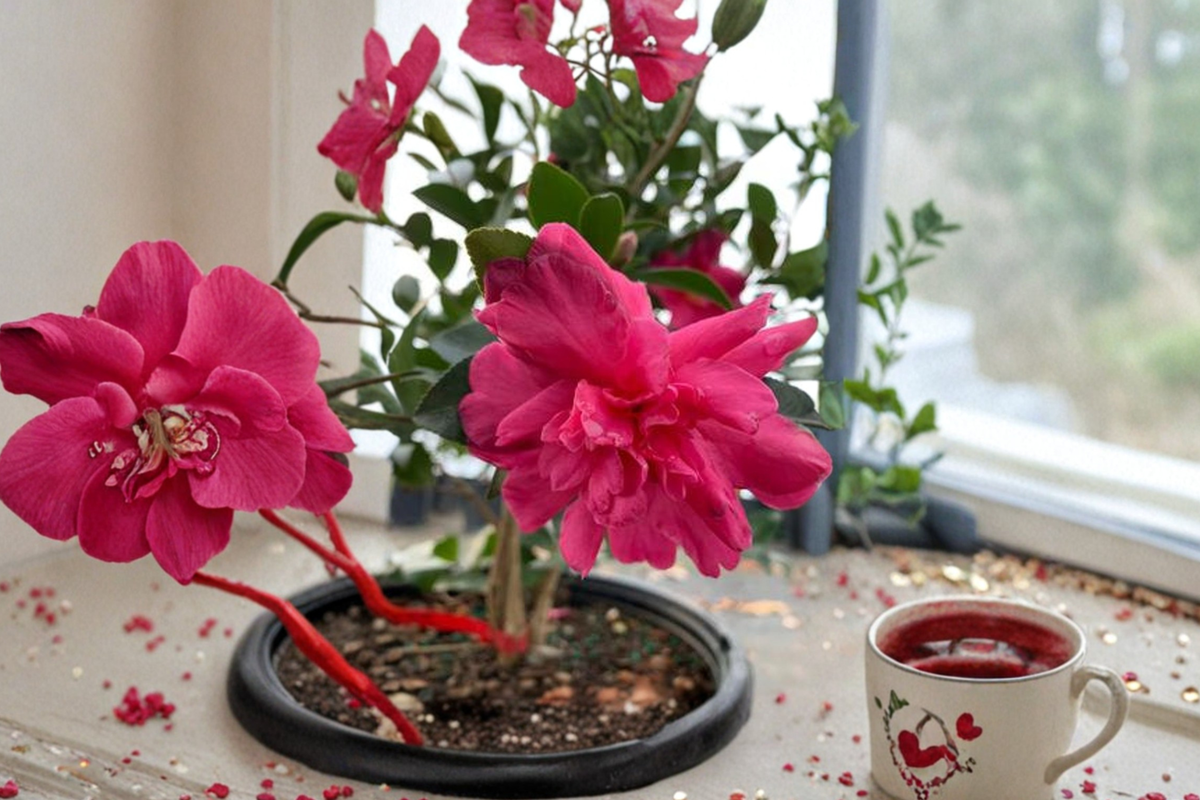 Fall Blooming Camellia 3 Gallon Pink Evergreen Shrub - Camellia sasanqua 'William Lanier Hunt' - Autumn Blooms