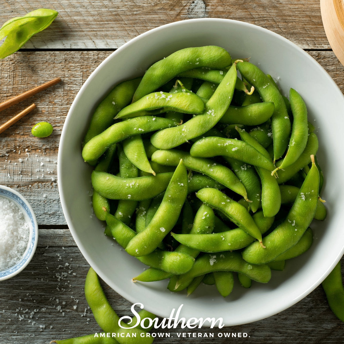 Be Sweet Edamame Soybean Seeds - Bush Variety - 20 Seeds - Glycine max