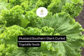 Mustard Southern Giant Curled Seeds | Heirloom, Spicy Greens (1g)