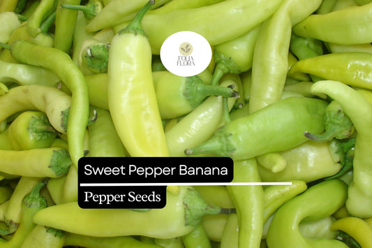 Sweet Banana Pepper Seeds â€“ Mild, Productive Variety (30 Seeds)