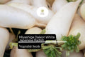 100 Seeds Miyashige Daikon White Japanese Radish, Crisp & Sweet, Easy to Grow