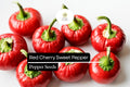 Red Cherry Sweet Pepper Seeds | Heirloom Capsicum Annuum 250mg