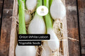 250 Seeds White Lisbon Onion â€“ Allium cepa, Mild & Crisp Bunching Onion