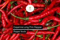 30 Seeds Cayenne Long Thin Pepper, Capsicum Annuum, Spicy Chili for Cooking and Drying