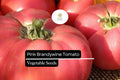 30 Seeds Pink Brandywine Tomato - Solanum lycopersicum | Heirloom, Juicy, and Flavorful Tomatoes