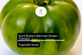Aunt Ruby’s German Green Tomato Seeds – Heirloom Beefsteak, Lime-Green Fruits, Sweet & Tangy, High-Yielding, Indeterminate, 30 Seeds