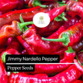 20 Jimmy Nardello Pepper Seeds â€“ Sweet Italian Frying Pepper â€“ Heirloom, Non-GMO