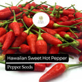 15 Hawaiian Sweet Hot Pepper Seeds â€“ Heirloom, Spicy & Sweet, Non-GMO, High Yield