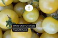 White Cherry Tomato Seeds | Heirloom Solanum Lycopersicum (15 Seeds)