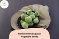 Ronde de Nice Squash Seeds | Heirloom Round Zucchini for Planting