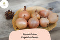 500+ Sturon Onion Seeds | Heirloom Yellow Storage Onion
