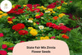 State Fair Zinnia Seeds - Non-GMO Annual Flower Garden Mix