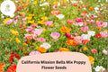 200+ California Mission Bells Poppy Seeds - Vibrant Mix for Garden, Wildflower, Pollinator-Friendly - Eschscholzia californica