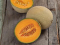 Heirloom Cantaloupe Seeds | Hale’s Best Jumbo | Sweet Orange Flesh | Melon Seed Pack (50 Seeds)