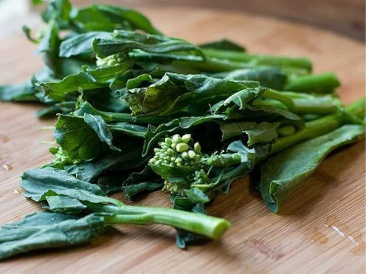 Wan Shen Kailan Chinese Broccoli Seeds | Asian Heirloom, Fast-Growing, Edible Greens, 300 Seeds