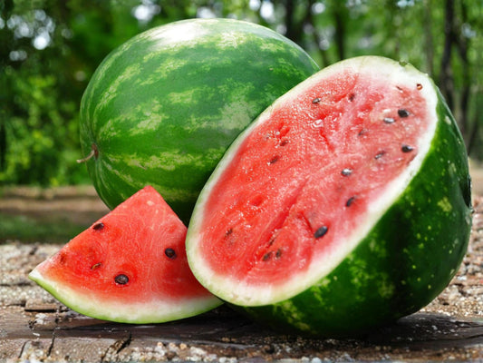 Crimson Sweet Watermelon Seeds – Heirloom, Sweet Red Flesh, Garden Vegetable, 10 Seeds