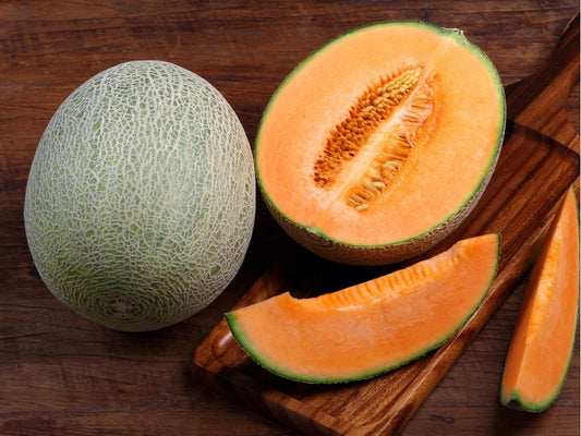 Hales Jumbo Melon Seeds – Heirloom Non-GMO Cucumis melo Cantaloupe for Garden Planting