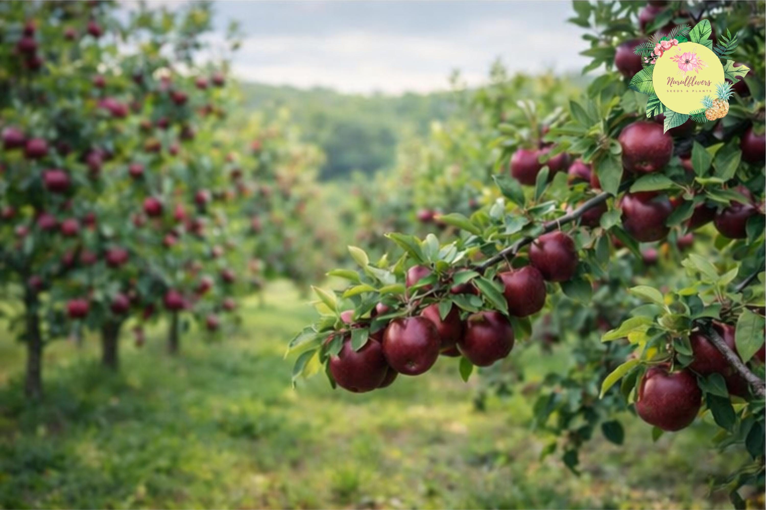 Arkansas Black Apple Grafted Tree Bare-Root Malus domestica Heirloom Fruit Tree for Home Orchard