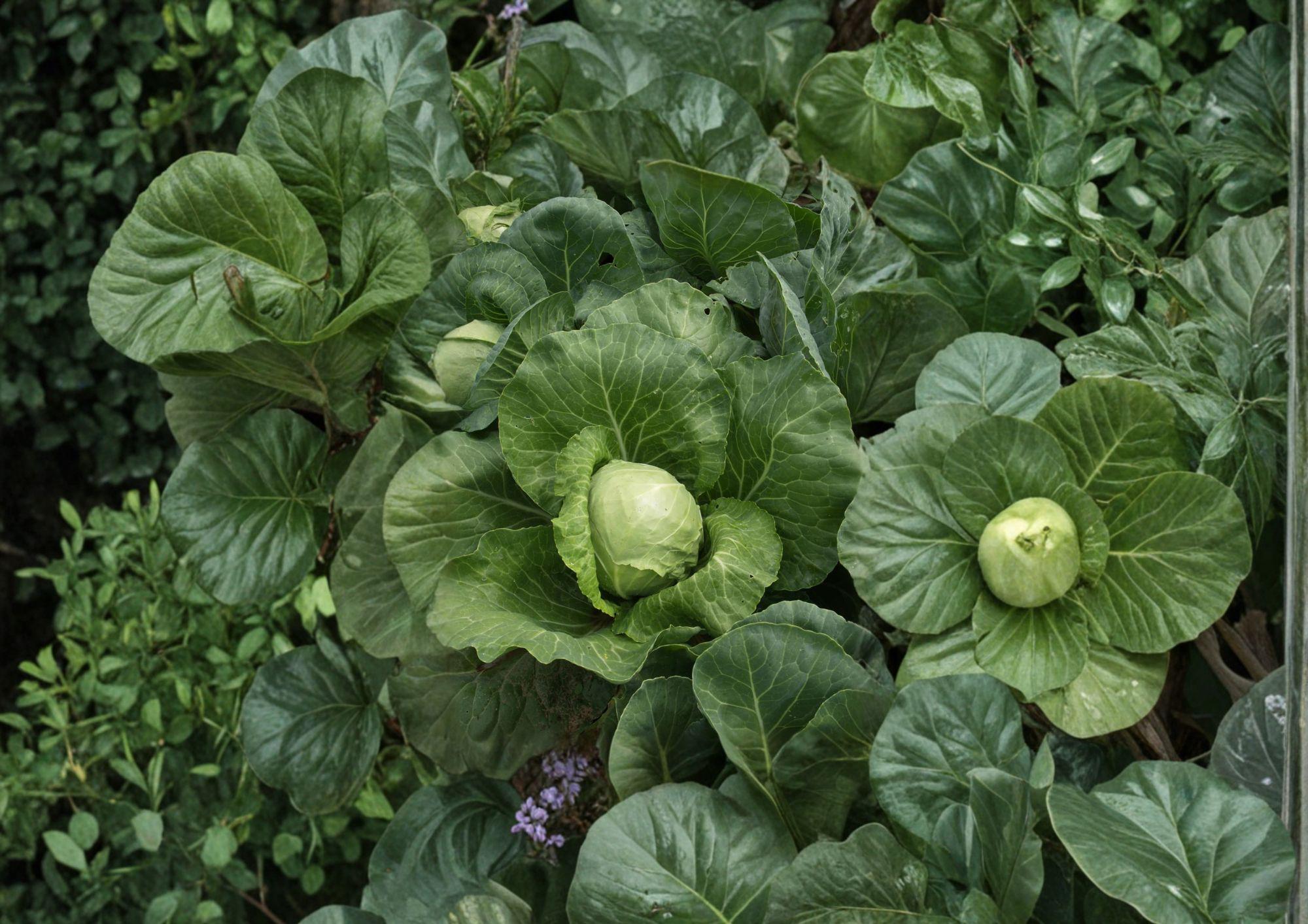 Golden Acre Cabbage Seeds - Heirloom Early Green Head, Compact Vegetable Seeds for Small Gardens, 500 Pack