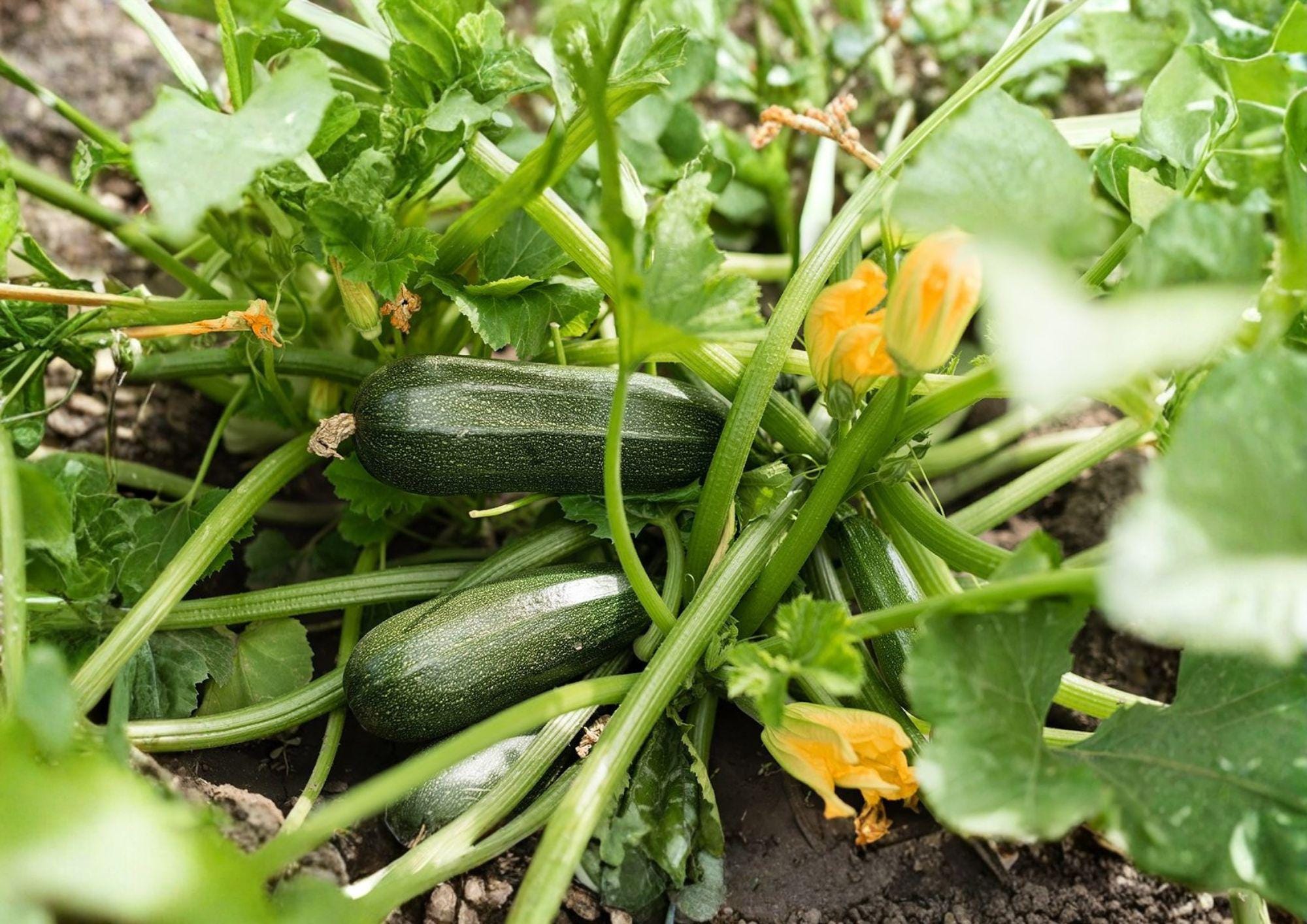 Dark Green Zucchini Seeds – Heirloom Summer Squash, Tender Vegetable, 10 Seeds for Home Garden, Reliable, High Yield, Organic