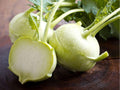 White Vienna Kohlrabi Seeds – Heirloom, Non-GMO, Cold Hardy, Edible Greens, Compact Vegetable, Brassica oleracea