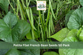 Petite Filet French Bean Seeds 50 Pack – Phaseolus vulgaris, Slender Green Gourmet Beans for Vegetable Gardens & Containers