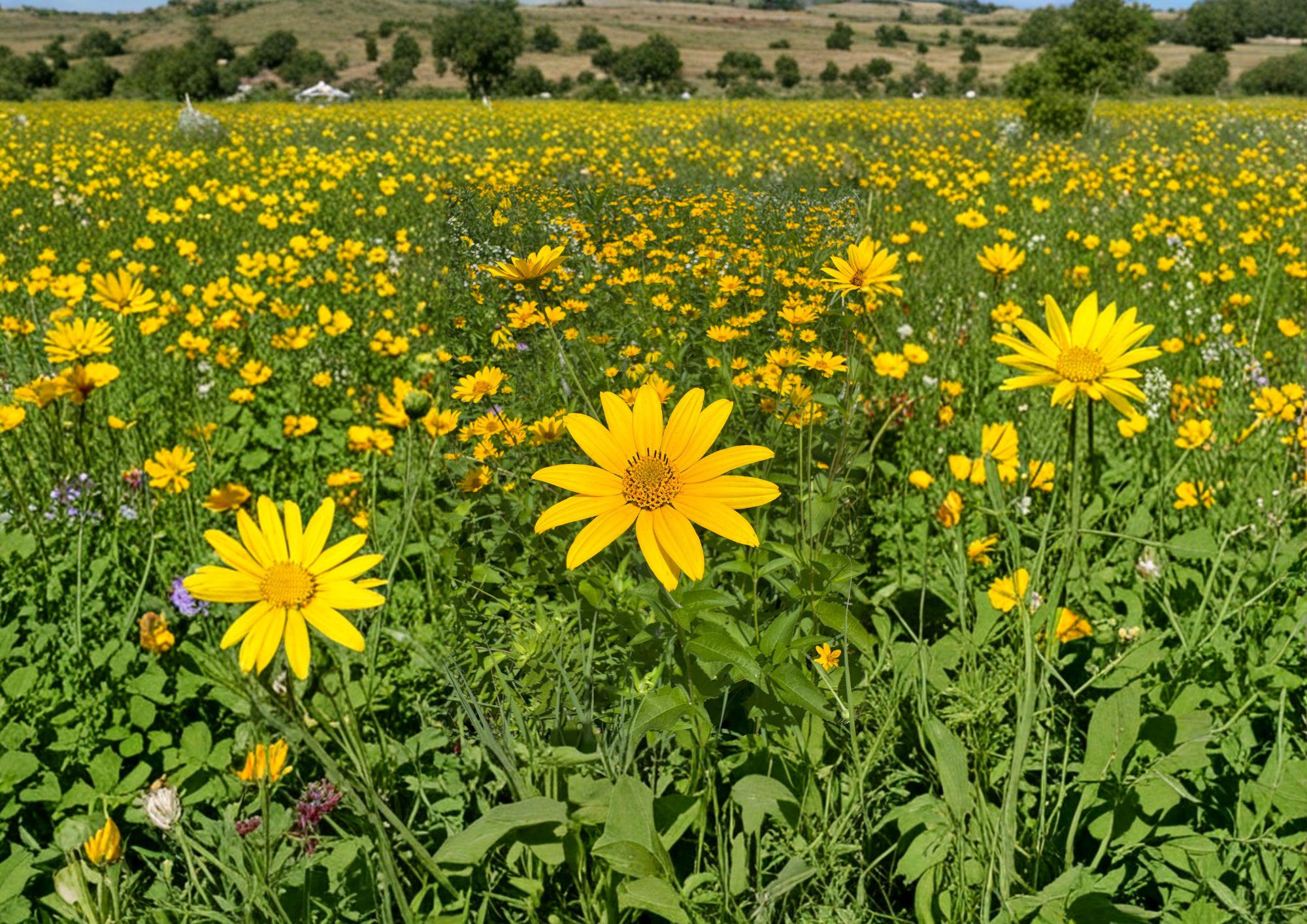 Heliopsis Helianthoides Seeds – 100 Perennial Yellow Daisy Flower Seeds for Garden, Wildflower & Pollinator Gardens