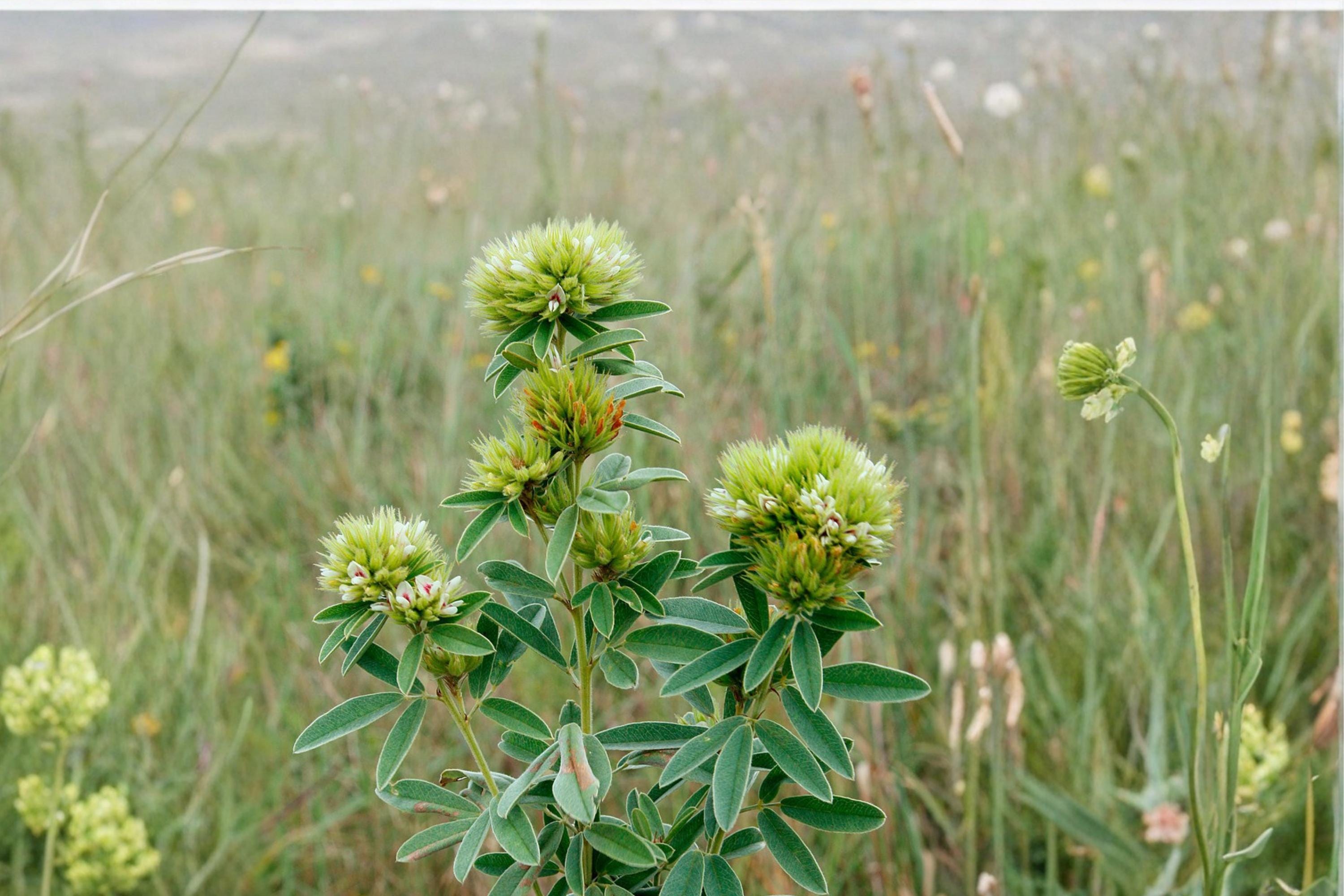 Roundhead Bush Clover Seeds – Lespedeza capitata Perennial Wildflower with Cream to Pale Yellow Flowers