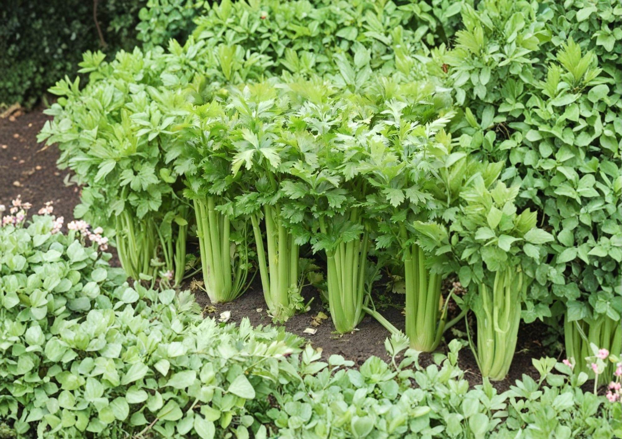 2000+ Tall Utah Celery Seeds Heirloom Non-GMO Apium graveolens Vegetable Garden Crisp Stalks Cool Season Planting