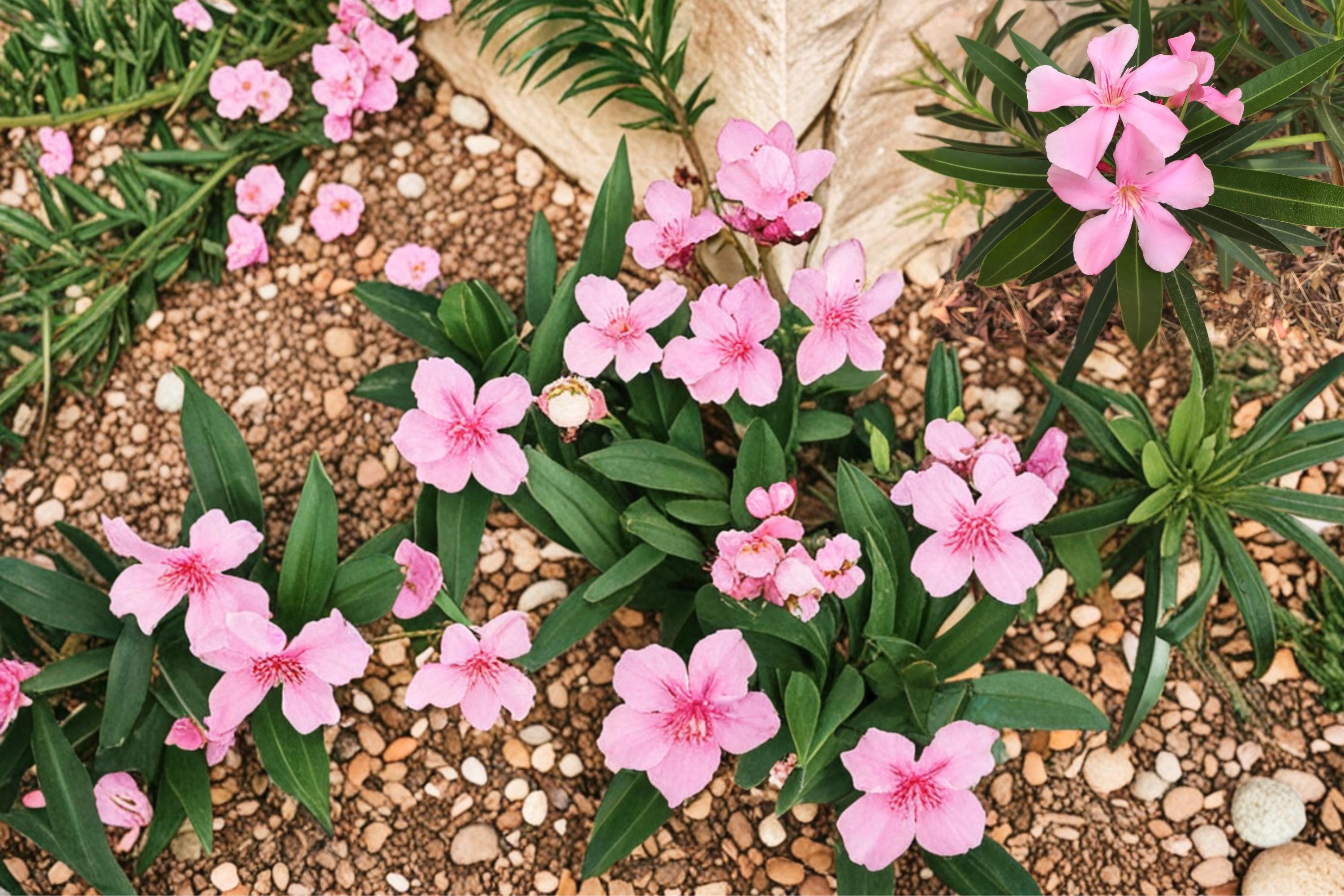 Oleander Seeds 75 Pack – Nerium oleander Evergreen Shrub with Pink, White, or Red Flowers for Hedges & Borders