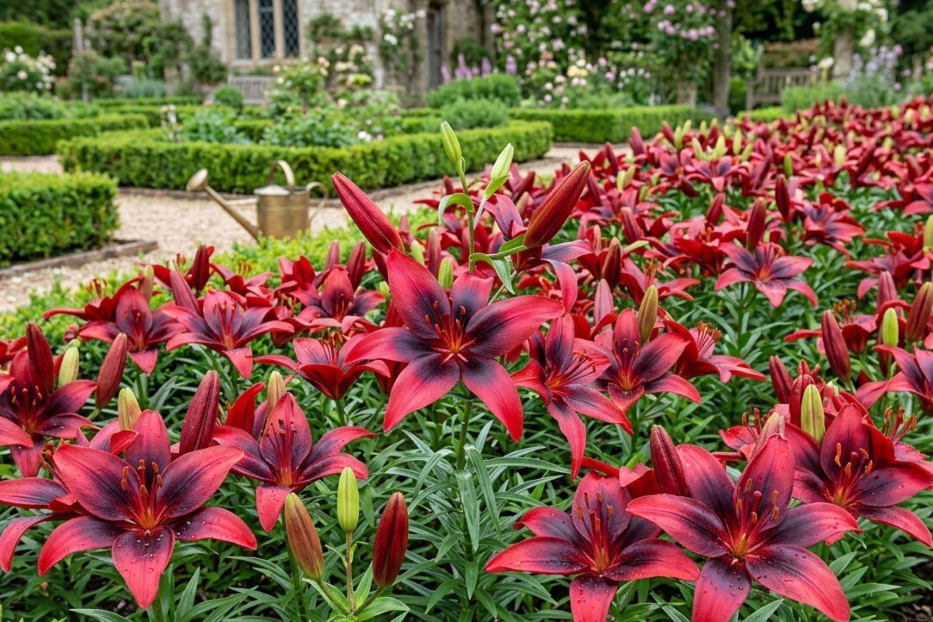 Asiatic Lily Bulb London Heart Tango Perennial Flower Live Bulb Lilium asiaticum