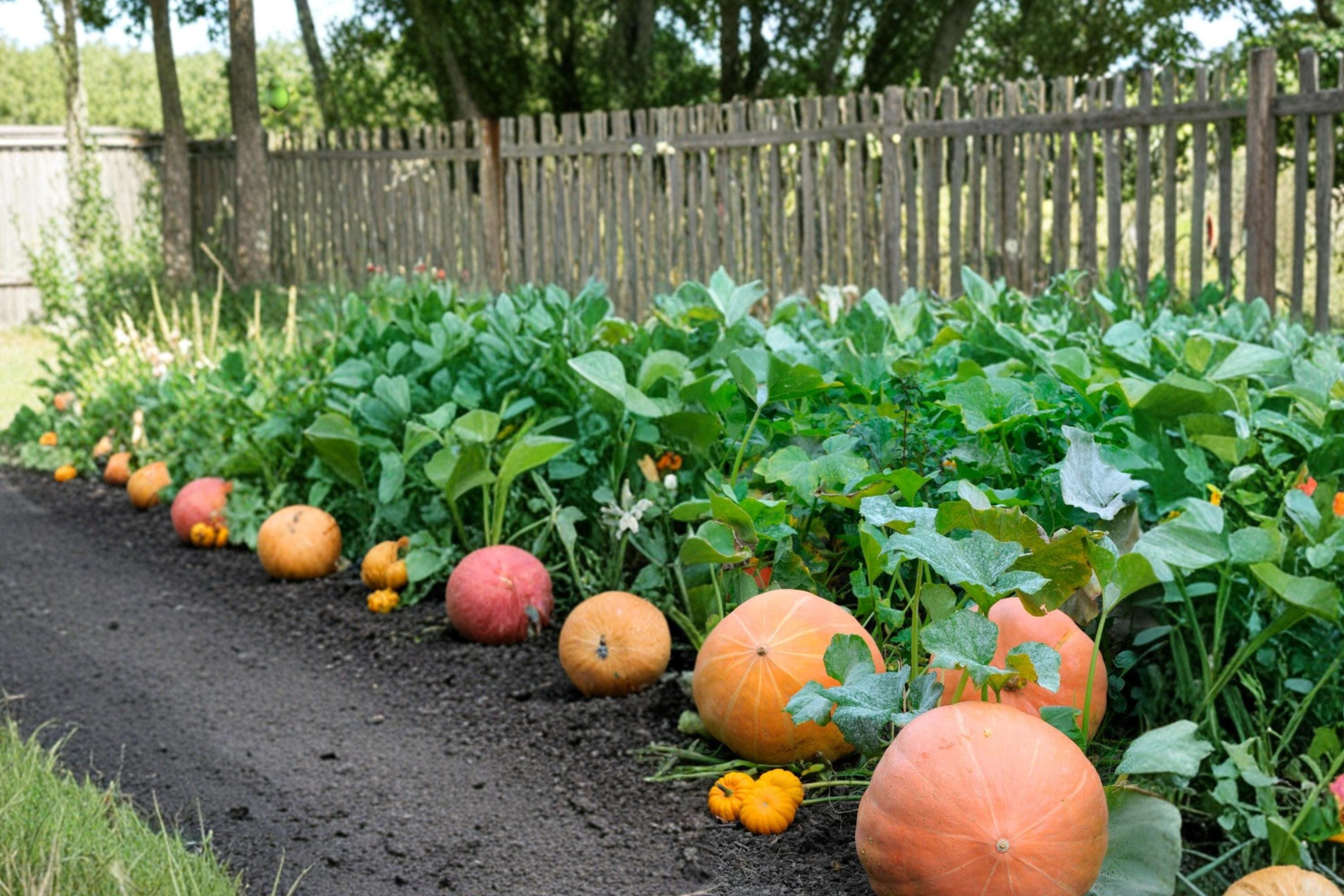 Atlantic Pumpkin Seeds – Cucurbita maxima, Large Orange Ribbed Pumpkin, Garden Vegetable, Vining Annual Plant